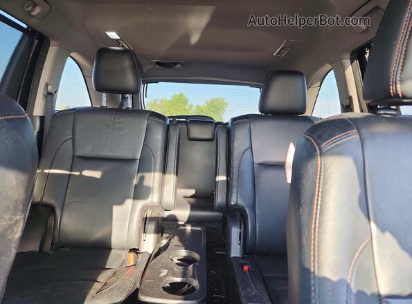 5TDJZRFH7HS472457 2017 TOYOTA HIGHLANDER Gray Вид задніх сидінь