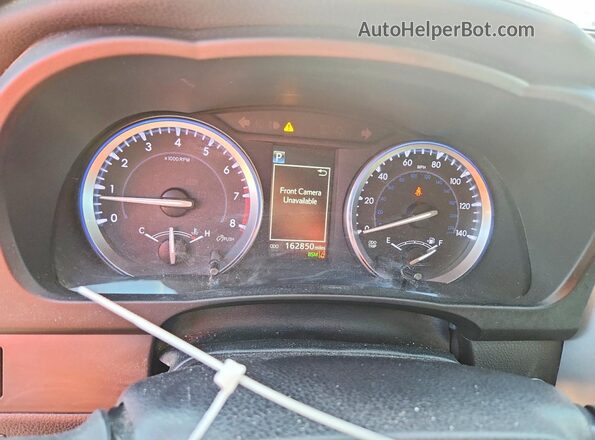 5TDJZRFH7HS472457 2017 TOYOTA HIGHLANDER Gray Вид щитка приладів