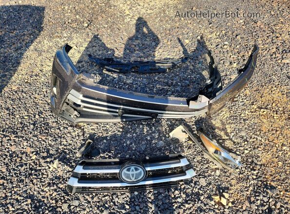 5TDJZRFH7HS472457 2017 TOYOTA HIGHLANDER Gray Вид наклейки з VIN-кодом