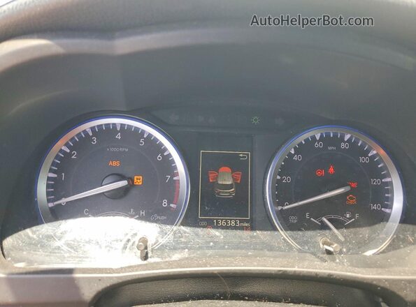5TDJZRFH7HS514481 2017 TOYOTA HIGHLANDER Cream Вид щитка приладів