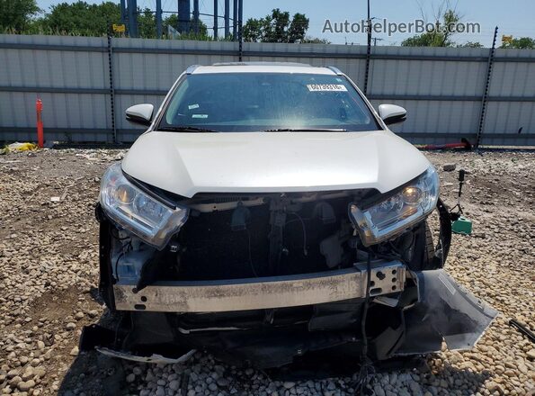 5TDJZRFH7HS514481 2017 TOYOTA HIGHLANDER Cream Вид спереду