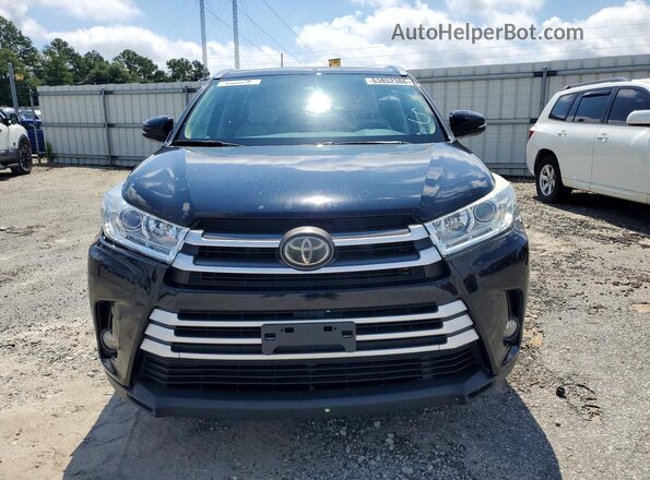 5TDJZRFH7JS531609 2018 TOYOTA HIGHLANDER Black Widok z przodu