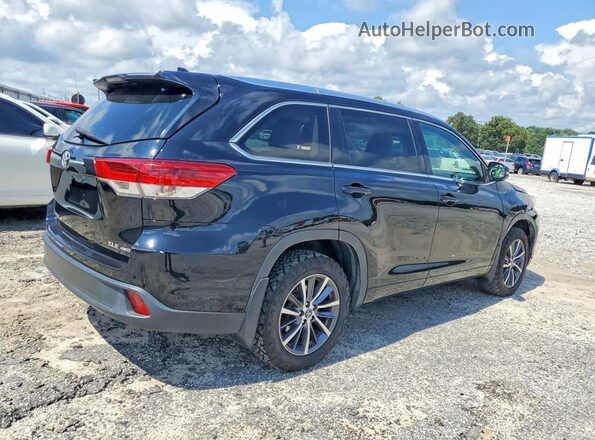 5TDJZRFH7JS531609 2018 TOYOTA HIGHLANDER Black Tył prawy
