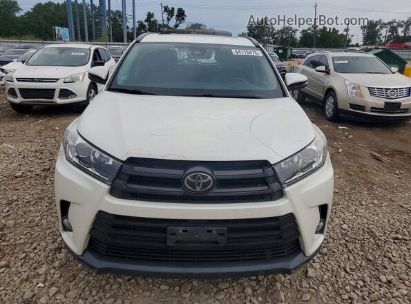 5TDJZRFH7JS538527 2018 TOYOTA HIGHLANDER White წინა ხედი