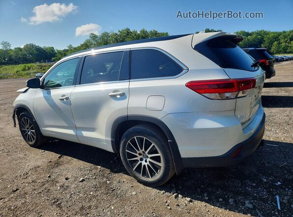 5TDJZRFH7JS894847 2018 TOYOTA HIGHLANDER White Rear left