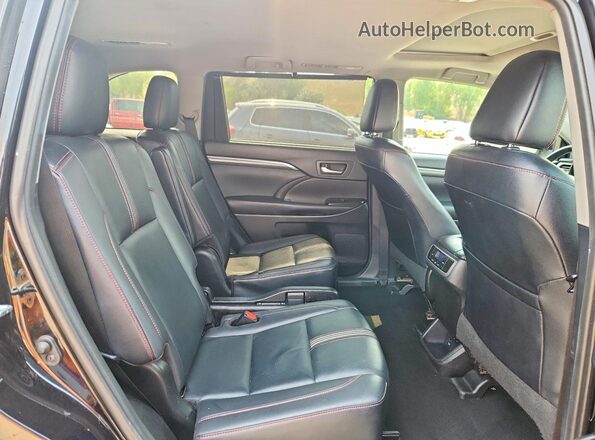 5TDJZRFH7KS570413 2019 TOYOTA HIGHLANDER Black 