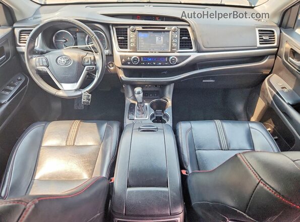 5TDJZRFH7KS570413 2019 TOYOTA HIGHLANDER Black 