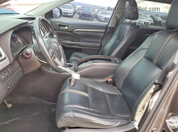 5TDJZRFH8JS811328 2018 TOYOTA HIGHLANDER Gray Սալոնի դիմացի տեսք