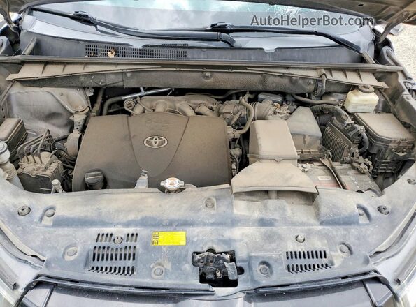 5TDJZRFH8JS811328 2018 TOYOTA HIGHLANDER Gray Շարժիչի բաժամունքի տեսք