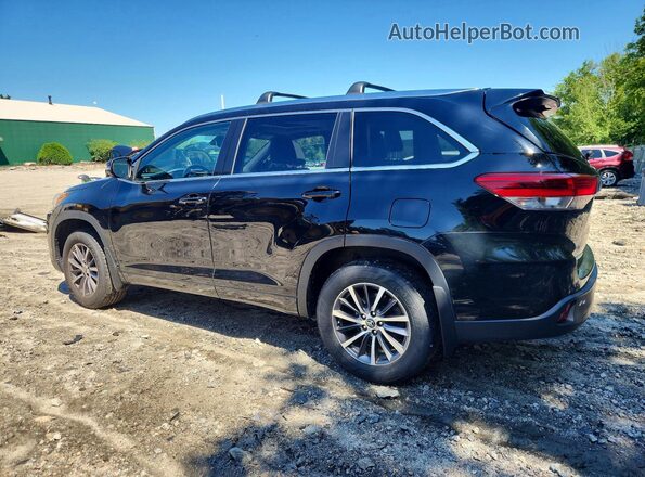 5TDJZRFH8JS832311 2018 TOYOTA HIGHLANDER Black Հետևի ձախ