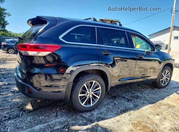 5TDJZRFH8JS832311 2018 TOYOTA HIGHLANDER Black Հետևի աջ