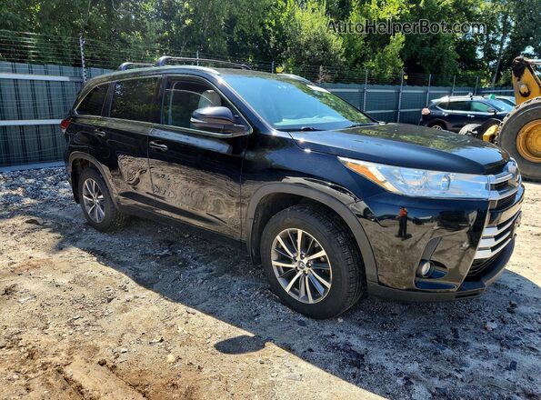 5TDJZRFH8JS832311 2018 TOYOTA HIGHLANDER Black Առջևի աջ