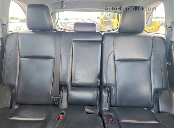 5TDJZRFH8JS903023 2018 TOYOTA HIGHLANDER Black Вид задніх сидінь