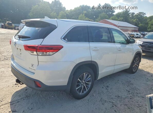5TDJZRFH9HS365474 2017 TOYOTA HIGHLANDER Белый Задняя правая четверть