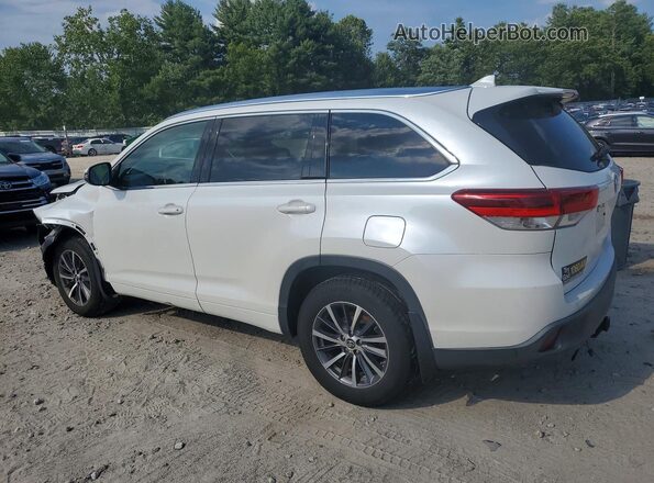 5TDJZRFH9HS365474 2017 TOYOTA HIGHLANDER Белый Задняя левая четверть