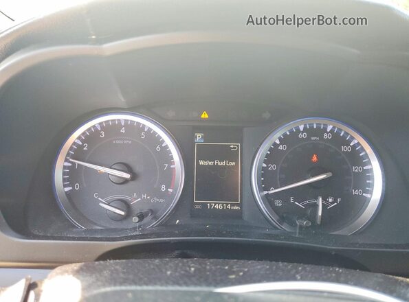 5TDJZRFH9HS365474 2017 TOYOTA HIGHLANDER Белый Вид щитка приборов