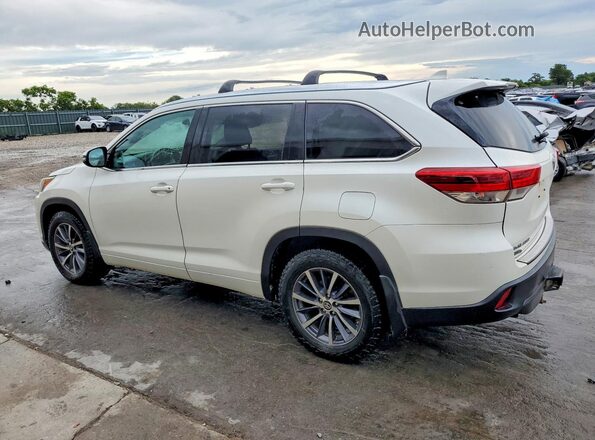5TDJZRFH9HS431327 2017 TOYOTA HIGHLANDER White Հետևի ձախ