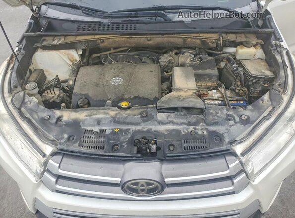5TDJZRFH9HS431327 2017 TOYOTA HIGHLANDER White Շարժիչի բաժամունքի տեսք