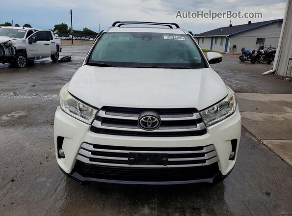 5TDJZRFH9HS431327 2017 TOYOTA HIGHLANDER White Դիմացի տեսք