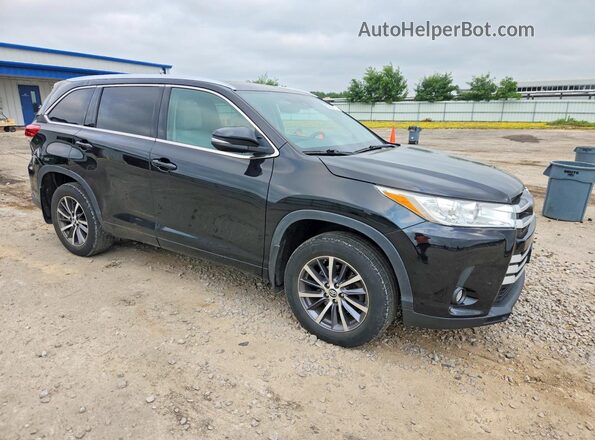 5TDJZRFH9JS498693 2018 TOYOTA HIGHLANDER Black წინა მარჯვენა