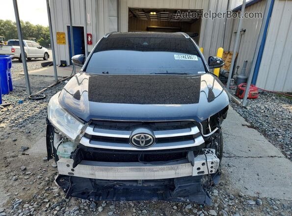 5TDJZRFHXHS399391 2017 TOYOTA HIGHLANDER Black 