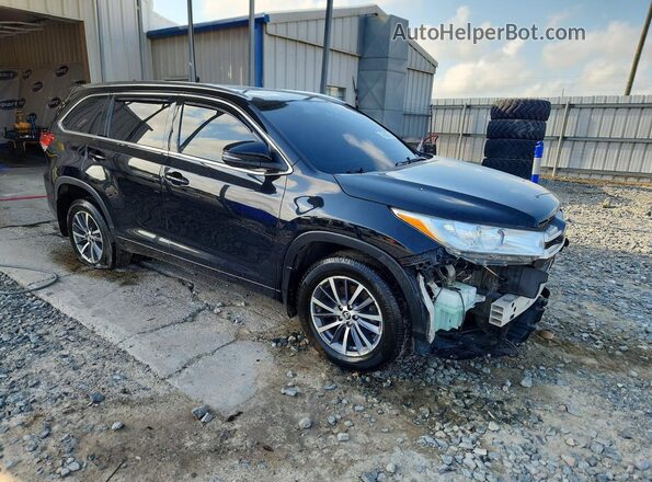 5TDJZRFHXHS399391 2017 TOYOTA HIGHLANDER Black Delantero derecho