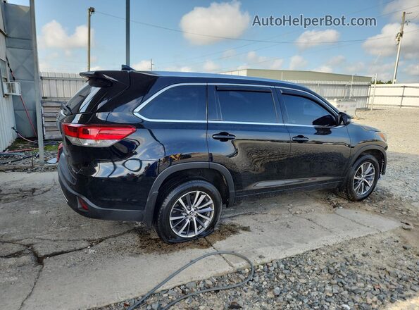 5TDJZRFHXHS399391 2017 TOYOTA HIGHLANDER Black 