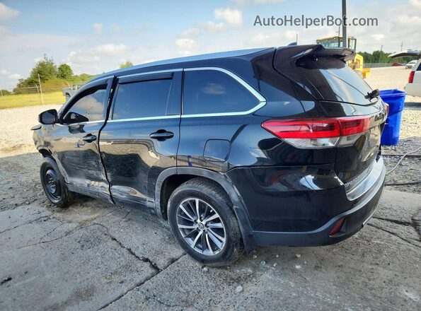 5TDJZRFHXHS399391 2017 TOYOTA HIGHLANDER Black 
