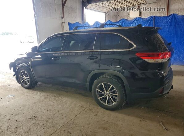 5TDJZRFHXHS518766 2017 TOYOTA HIGHLANDER Черный Задняя левая четверть