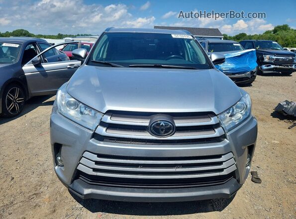 5TDJZRFHXJS811038 2018 TOYOTA HIGHLANDER Silver Vista frontal