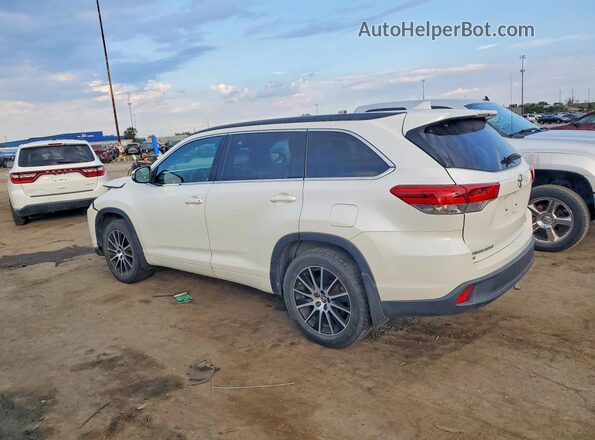 5TDJZRFHXJS851801 2018 TOYOTA HIGHLANDER White Rear left