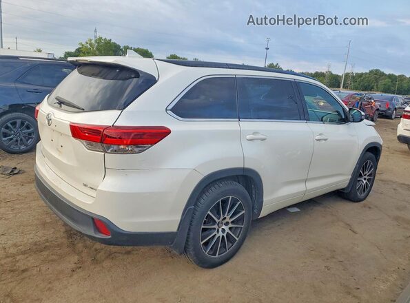 5TDJZRFHXJS851801 2018 TOYOTA HIGHLANDER White Rear right