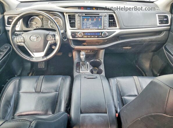 5TDJZRFHXJS851801 2018 TOYOTA HIGHLANDER White Dashboard view