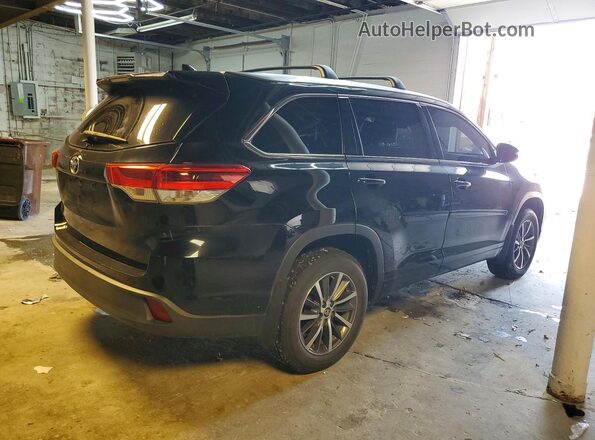 5TDJZRFHXJS914766 2018 TOYOTA HIGHLANDER Black Rear right