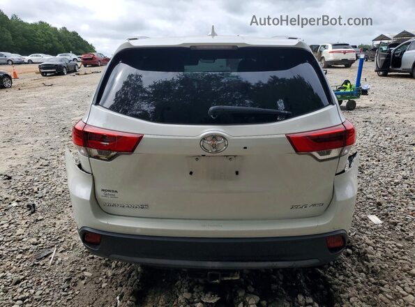 5TDJZRFHXKS720451 2019 TOYOTA HIGHLANDER White უკანა ხედი