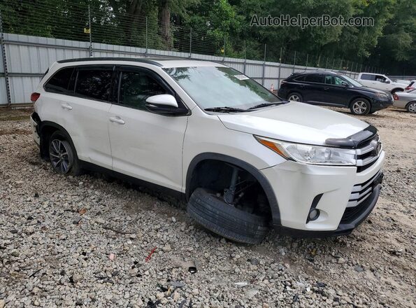 5TDJZRFHXKS720451 2019 TOYOTA HIGHLANDER White წინა მარჯვენა