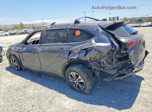 5TDKARAH0PS018164 2023 TOYOTA HIGHLANDER Gray Задня ліва чверть