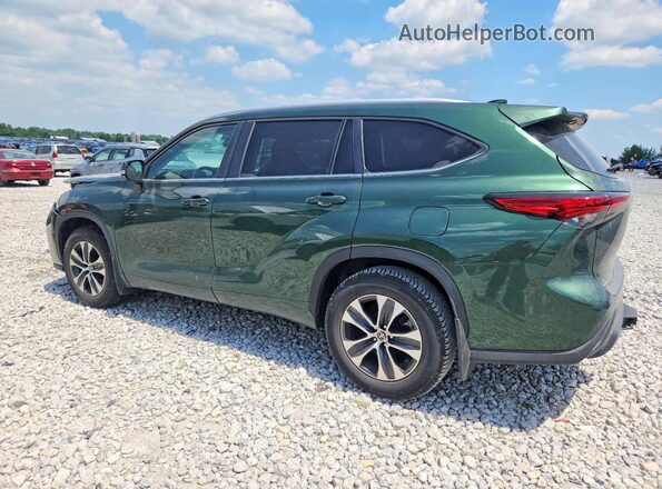 5TDKARAH1PS527194 2023 TOYOTA HIGHLANDER Green უკანა მარცხენა