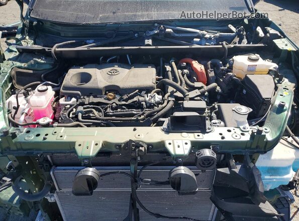 5TDKBRCH2PS576852 2023 TOYOTA HIGHLANDER Green Սալոնի հետևի տեսք