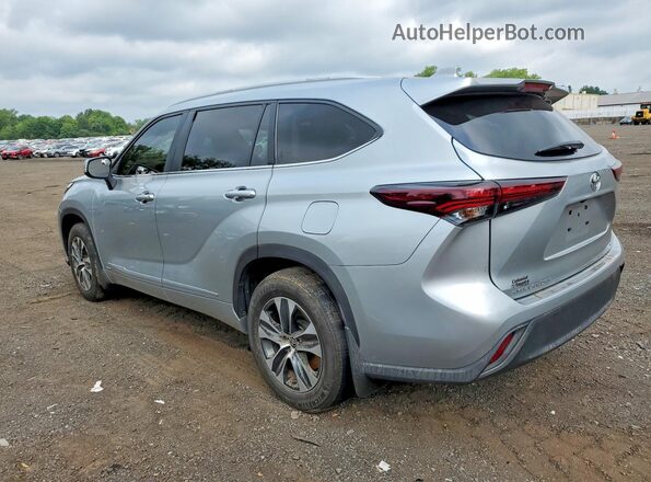 5TDKBRCH6SS676994 2025 TOYOTA HIGHLANDER Серебряный Задняя левая четверть