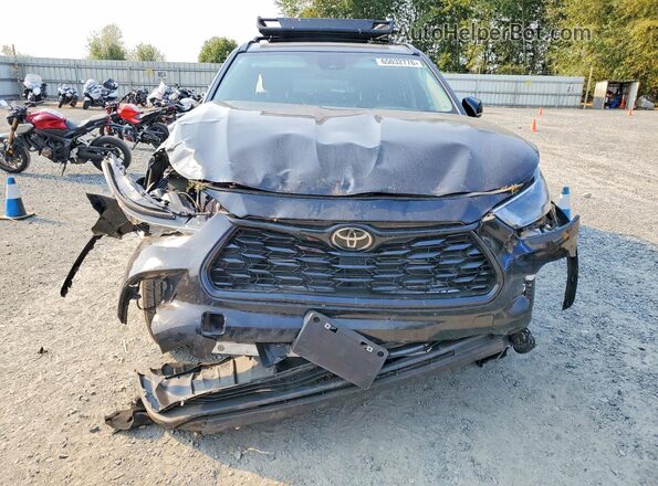 5TDKBRCH7SS675000 2025 TOYOTA HIGHLANDER Black Вид спереду
