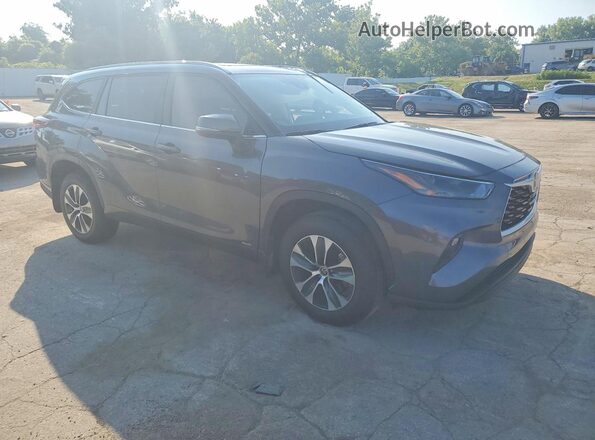 5TDKBRCH7SS687003 2025 TOYOTA HIGHLANDER Gray Передня права чверть