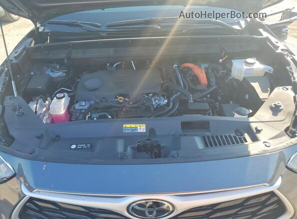 5TDKBRCH7SS687003 2025 TOYOTA HIGHLANDER Gray Вид задньої частини салону