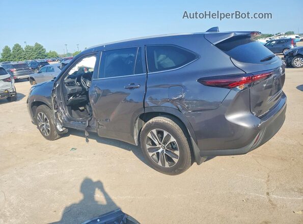 5TDKBRCH7SS687003 2025 TOYOTA HIGHLANDER Gray Задня ліва чверть