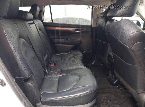 5TDKDRAH0PS019077 2023 TOYOTA HIGHLANDER Белый Вид задней части салона