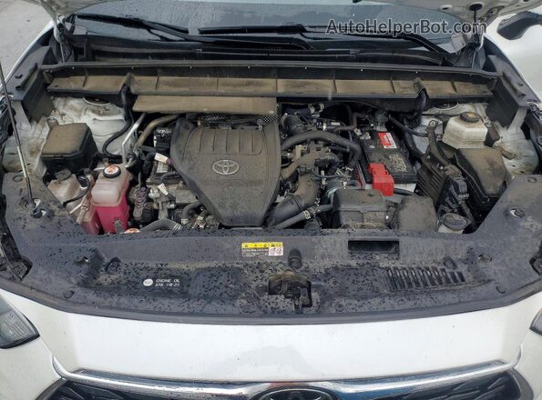 5TDKDRAH0PS019077 2023 TOYOTA HIGHLANDER Белый Вид подкапотного пространства