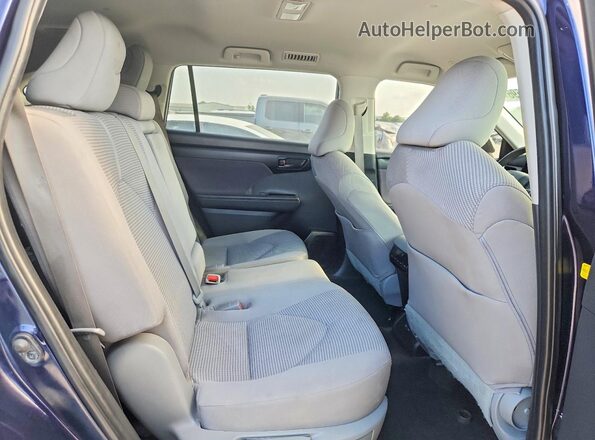 5TDKDRAH0PS504108 2023 TOYOTA HIGHLANDER Blue 