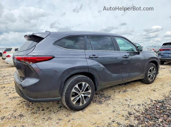 5TDKDRAH1PS010730 2023 TOYOTA HIGHLANDER Gray Задня права чверть