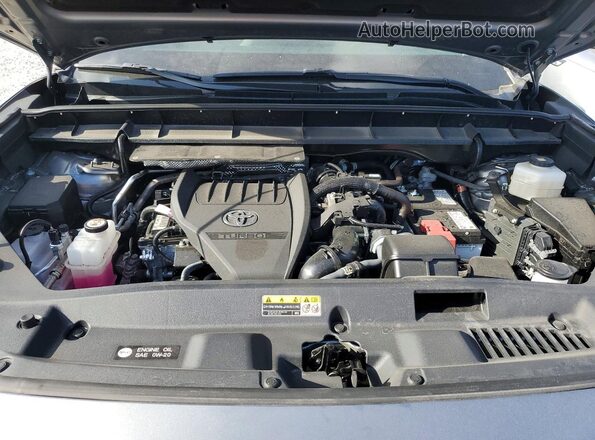 5TDKDRAH1SS558204 2025 TOYOTA HIGHLANDER Silver Engine compartment view