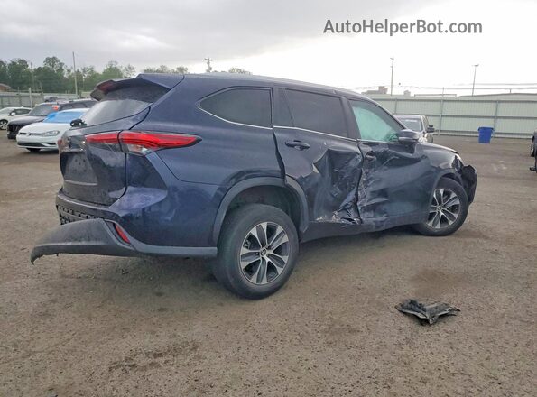 5TDKDRAH2PS047124 2023 TOYOTA HIGHLANDER Blue Հետևի աջ